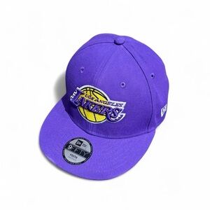New Era Los Angeles Lakers 9FIFTY Snapback Hat – Purple (Youth)
